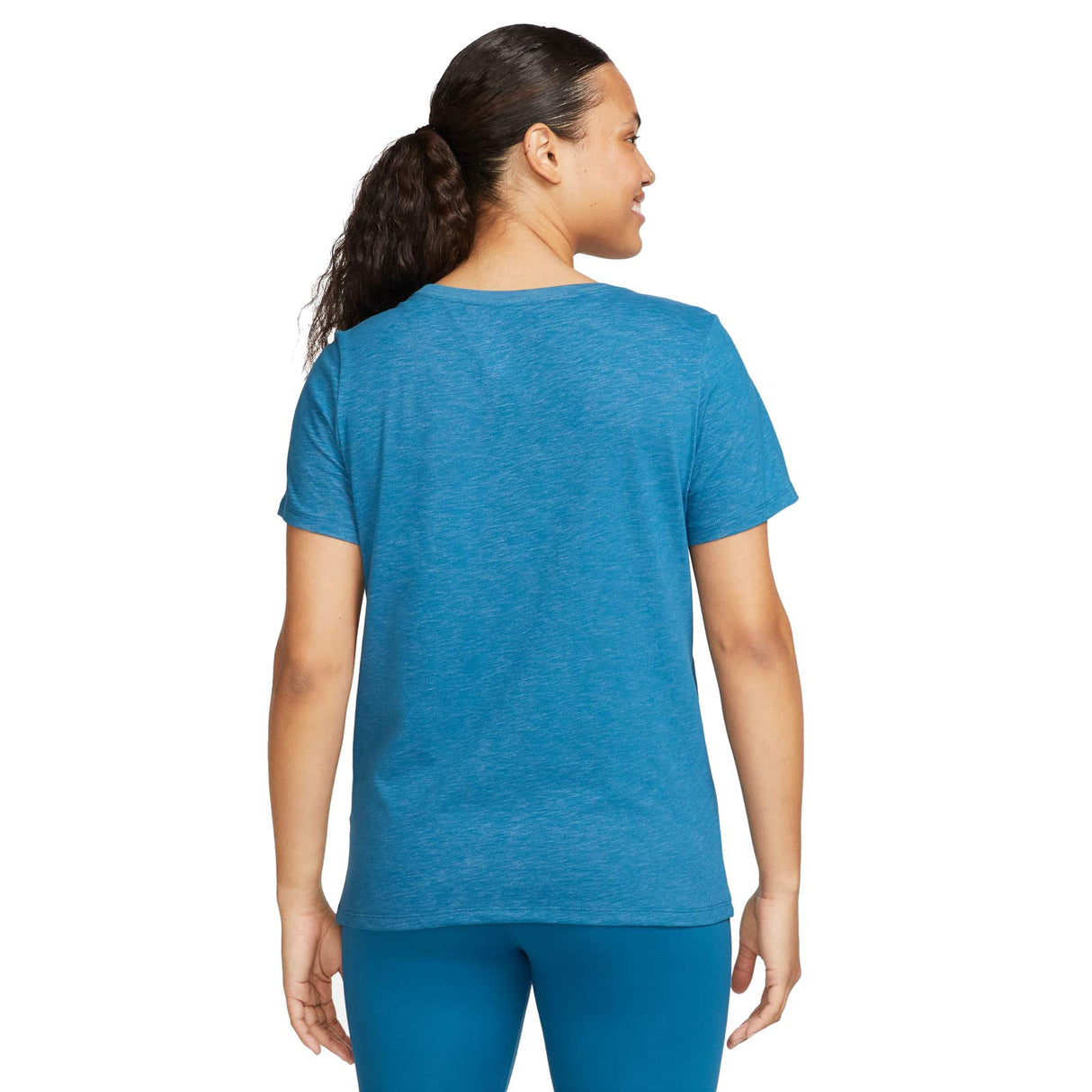 Nike Womens DF Nike Script Tee Blue