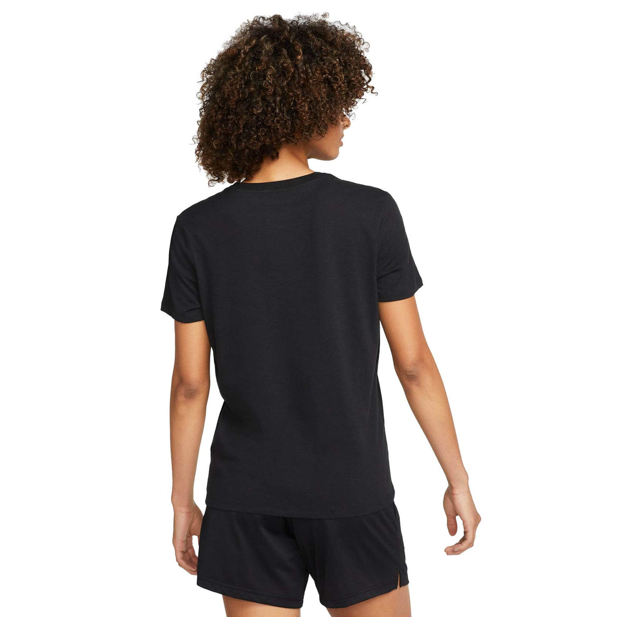 Nike Womens DF Swoosh Tee Black