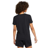 Nike Womens DF Swoosh Tee Black