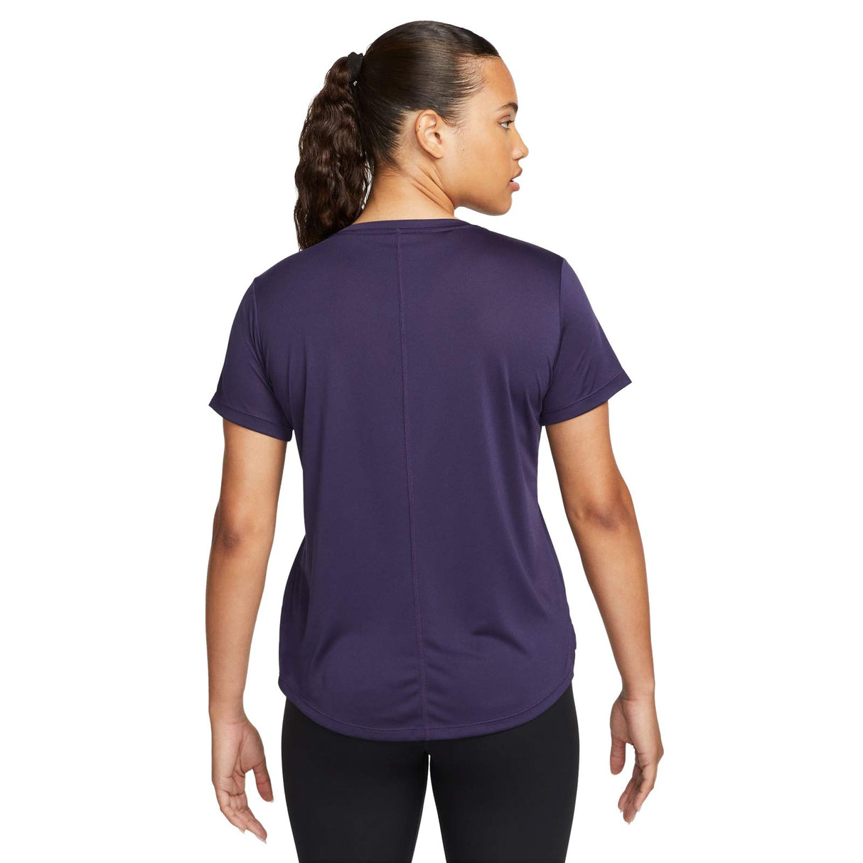 Nike Wmns NK DF Swoosh HBR SS Top Purple