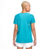 Nike Wmns NK Fast DF SS Top Green