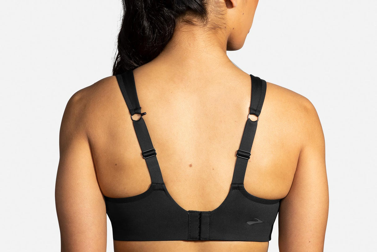 Brooks Drive Convertible Run Bra Black