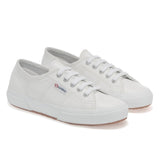 Superga Canvas Sneaker Leather Unisex Wh