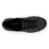 Superga Canvas Sneaker Leather Unisex Bl
