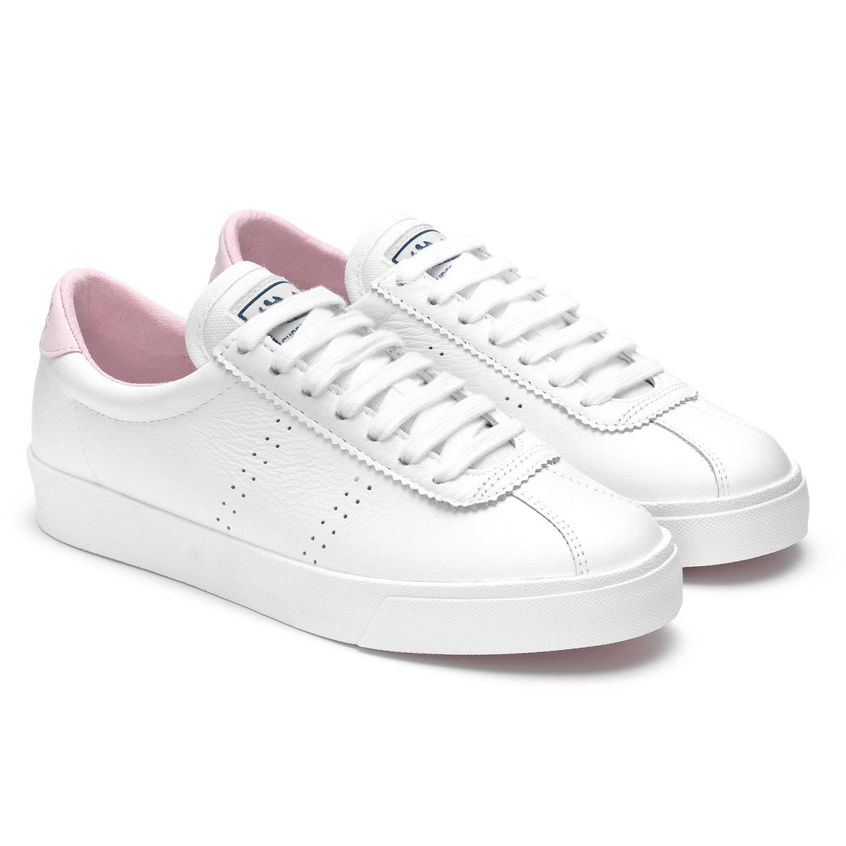 Superga Fashion Trainer Wmn Wht/Pk