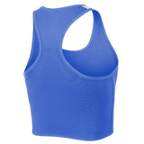 NIKE WMN TEAM STOCK COVER TOP BLUE/WHT