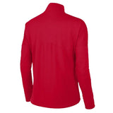 NIKE WMN DRY ELEMENT TOP HZ RED/WHT