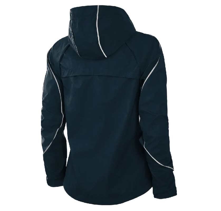 NIKE WOMENGÇÖS WOVEN JACKET GREY/WHT