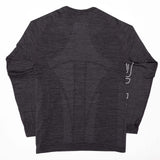 BLK Motion Knit Tee L/S MENS Grey
