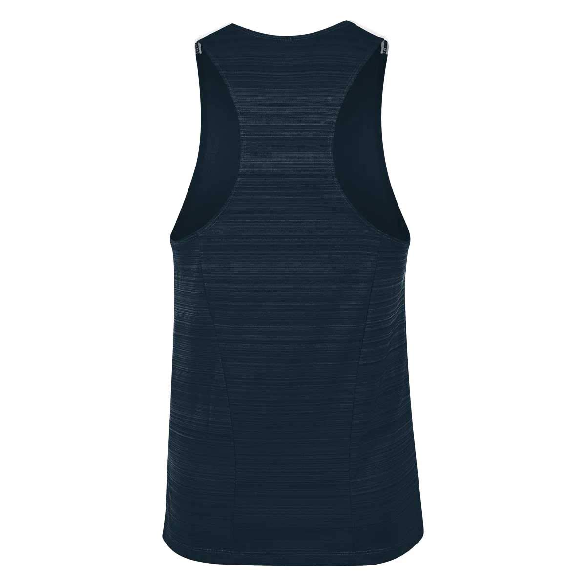 NIKE MENS STOCK DRY MILER SINGLET GRY