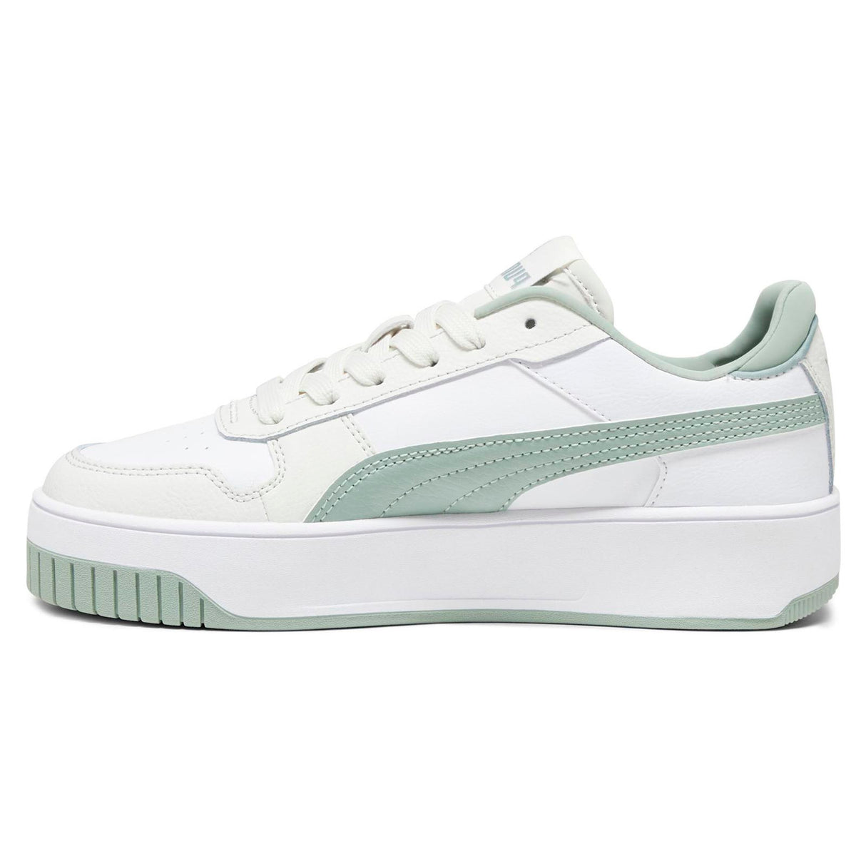 Puma Carina Street Kid Girls White/Green