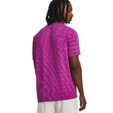 UA Mens Seamless Novelty SS Tee Purple