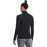 UA Womens Armour Fleece 1/4 Zip Black