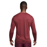 Nike Mens DF UV Miler LS Top Red