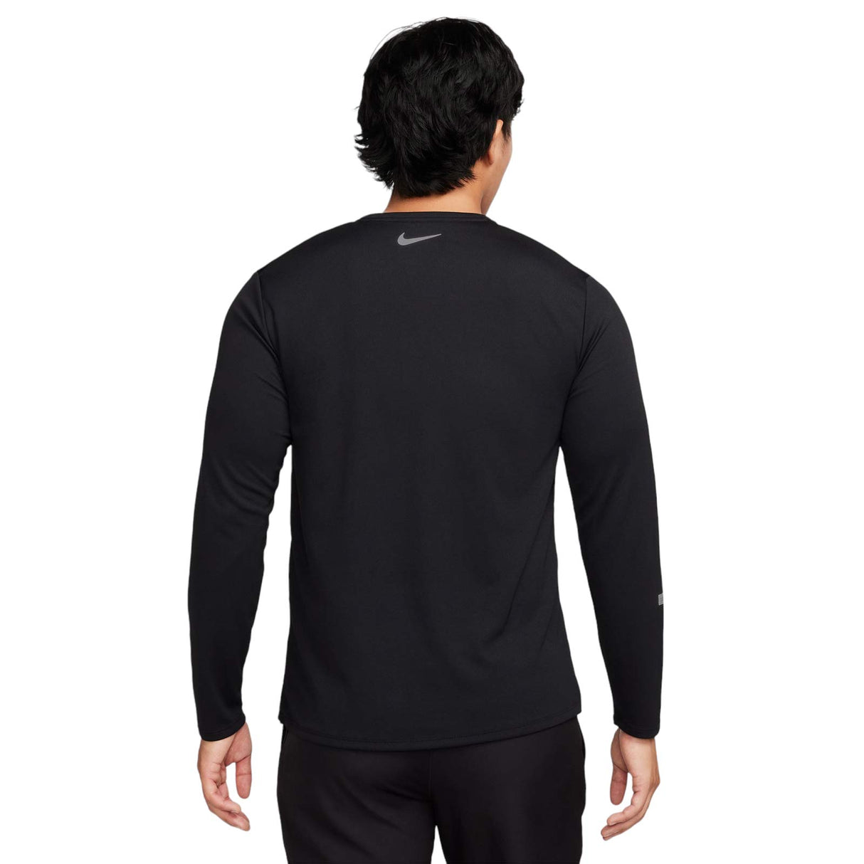 Nike Mens DF UV Miler Flash LS Top Black