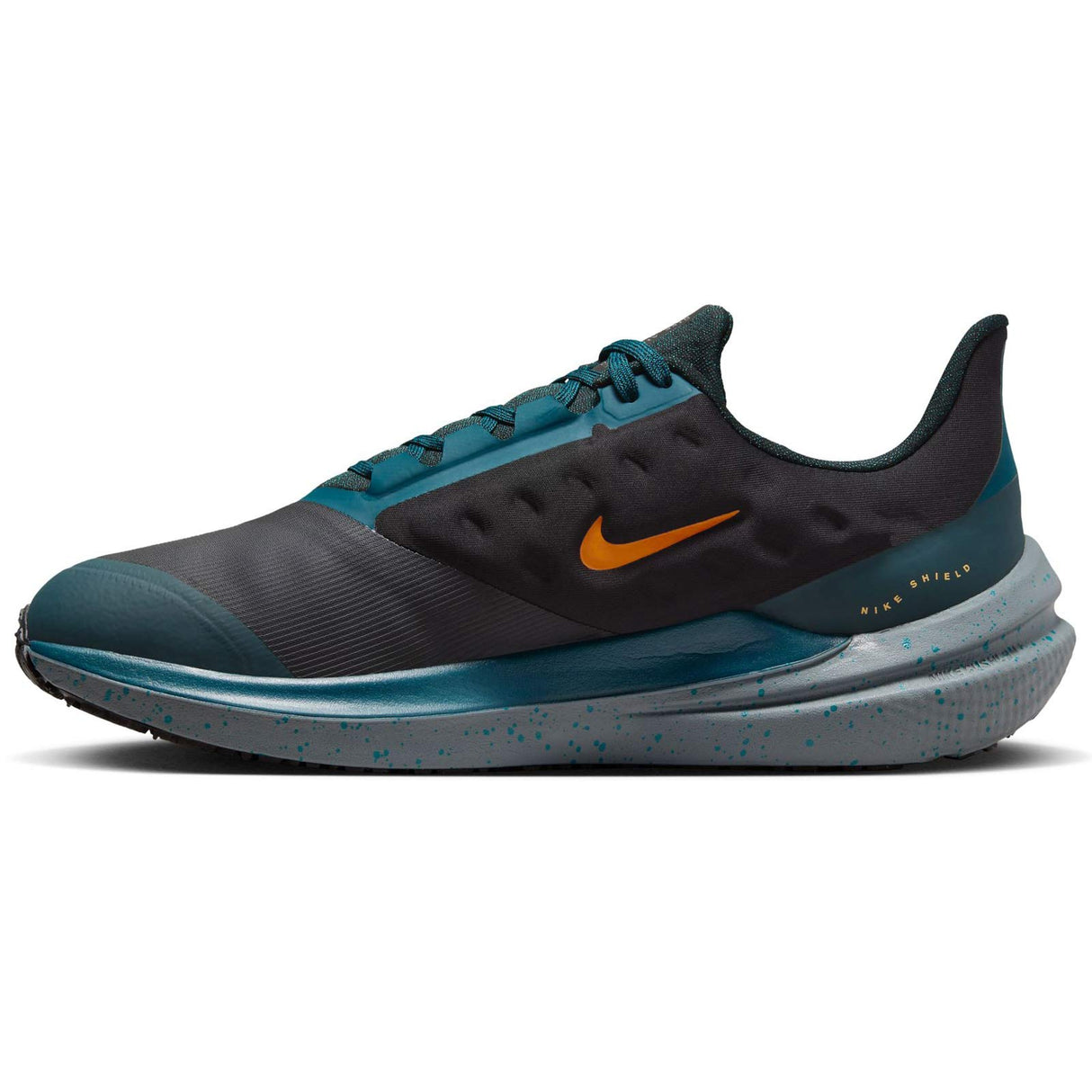 Nike Winflo 9 Shield Mens Black/Orange