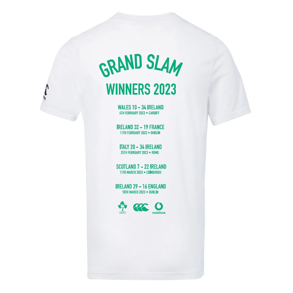CCC IRFU Grand Slam Winners Kids Tee Grn