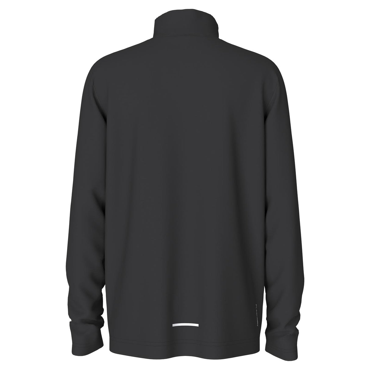 TNF Boys 1/2 Zip LS Tee  Black
