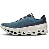 ON Cloudmonster Womens Grey/Blue