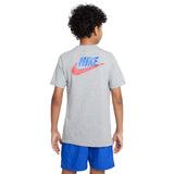 Nike Boys NSW SI Graphic Tee Grey
