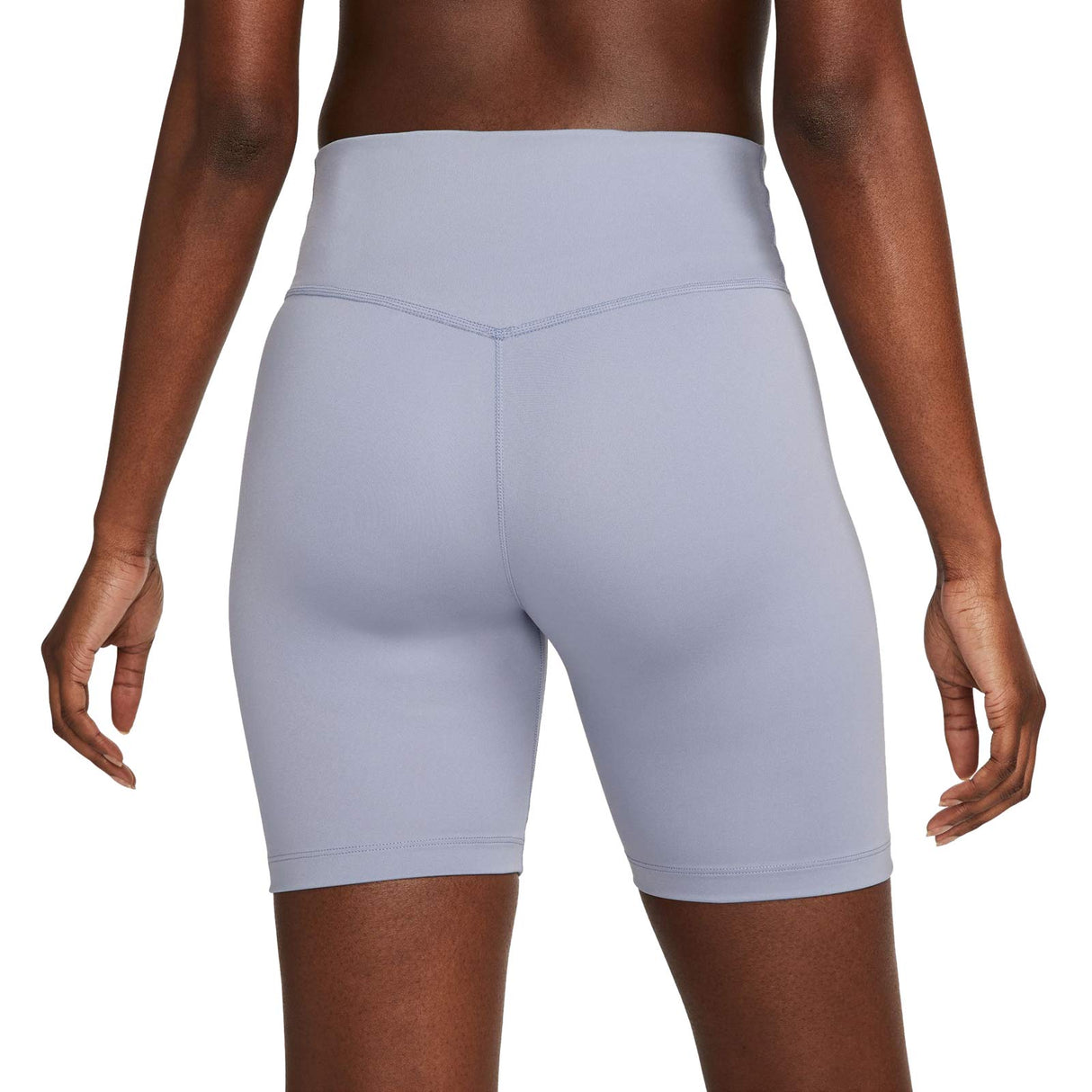 Nike Womens One DF MR 7in Short Purple