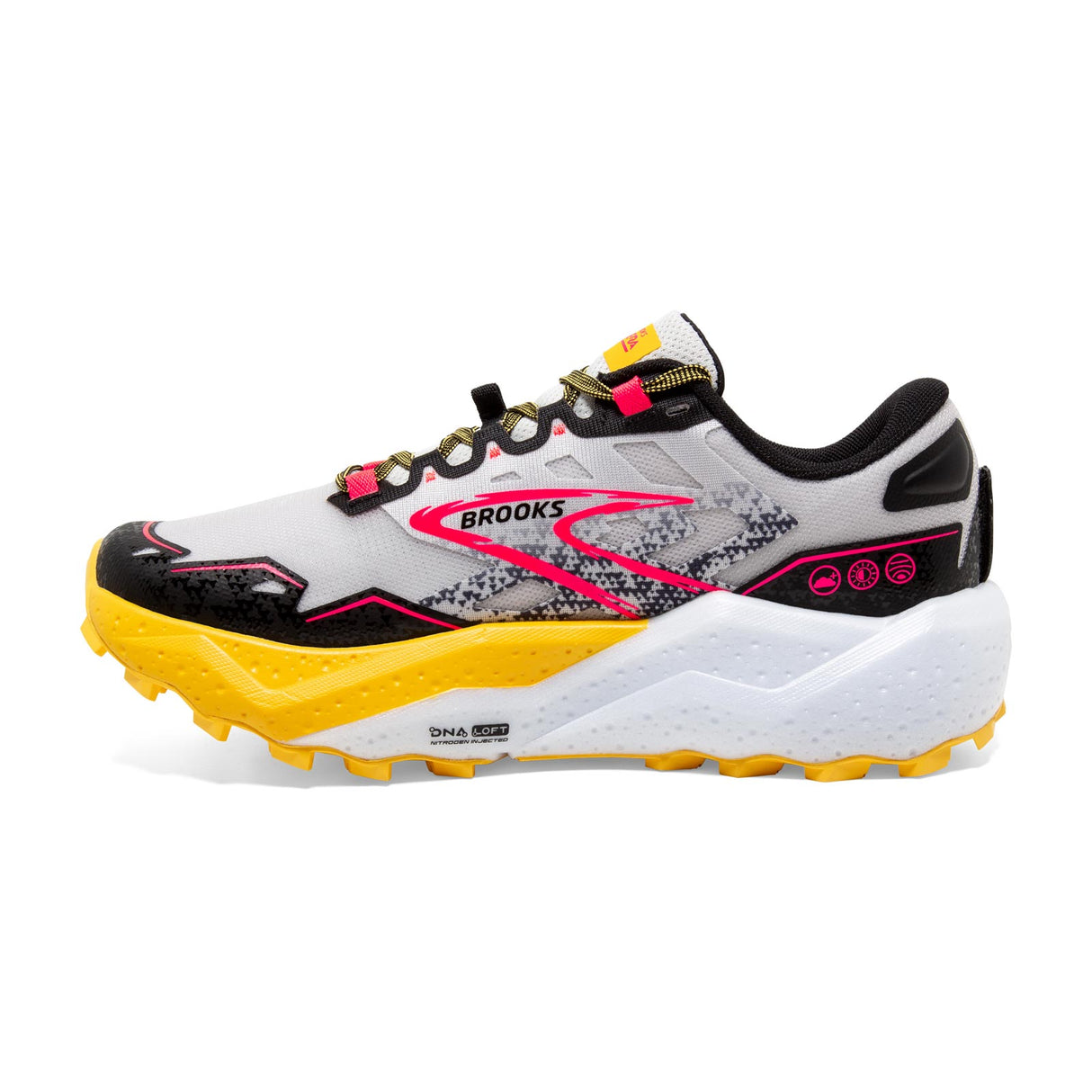 Brooks Caldera 7 Womens Grey/Yellow