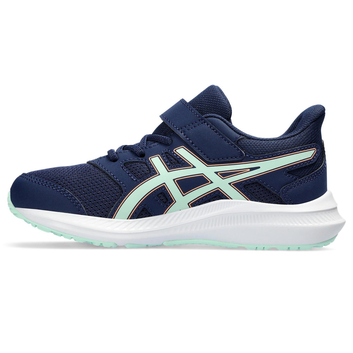 Asics Jolt 4 Jnr Girls Navy/Mint