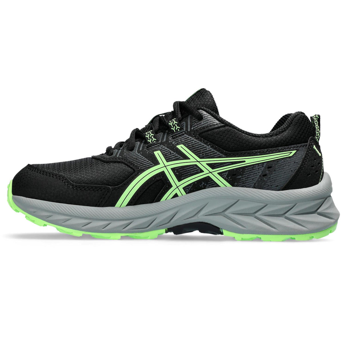 Asics Pre-Venture 9 Kid Boys Black/Green
