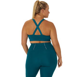 Asics Womens Accelerate Bra Green