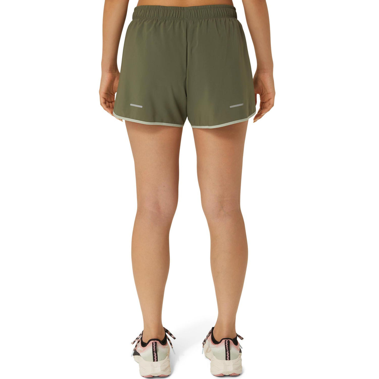 Asics Womens Icon 4in Short Green