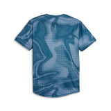Puma Mens Run Favorite AOP SS Tee Blue