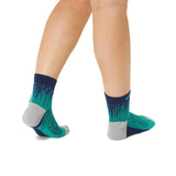 Asics Performance Run Quarter Sock Green