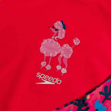 Speedo Girls Digi SS Rash Top Set Pink