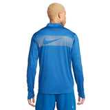 NIKE MENS DF ELMNT TOP HZ FLASH HBR BLU