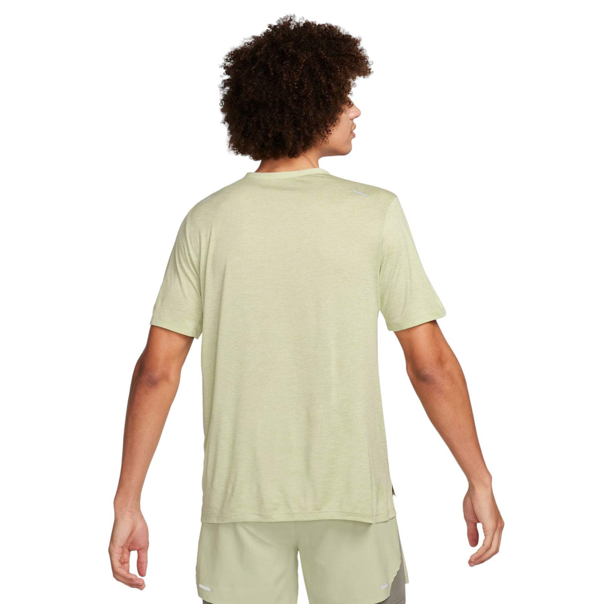 NIKE MENS DF RISE 365 SS GREEN