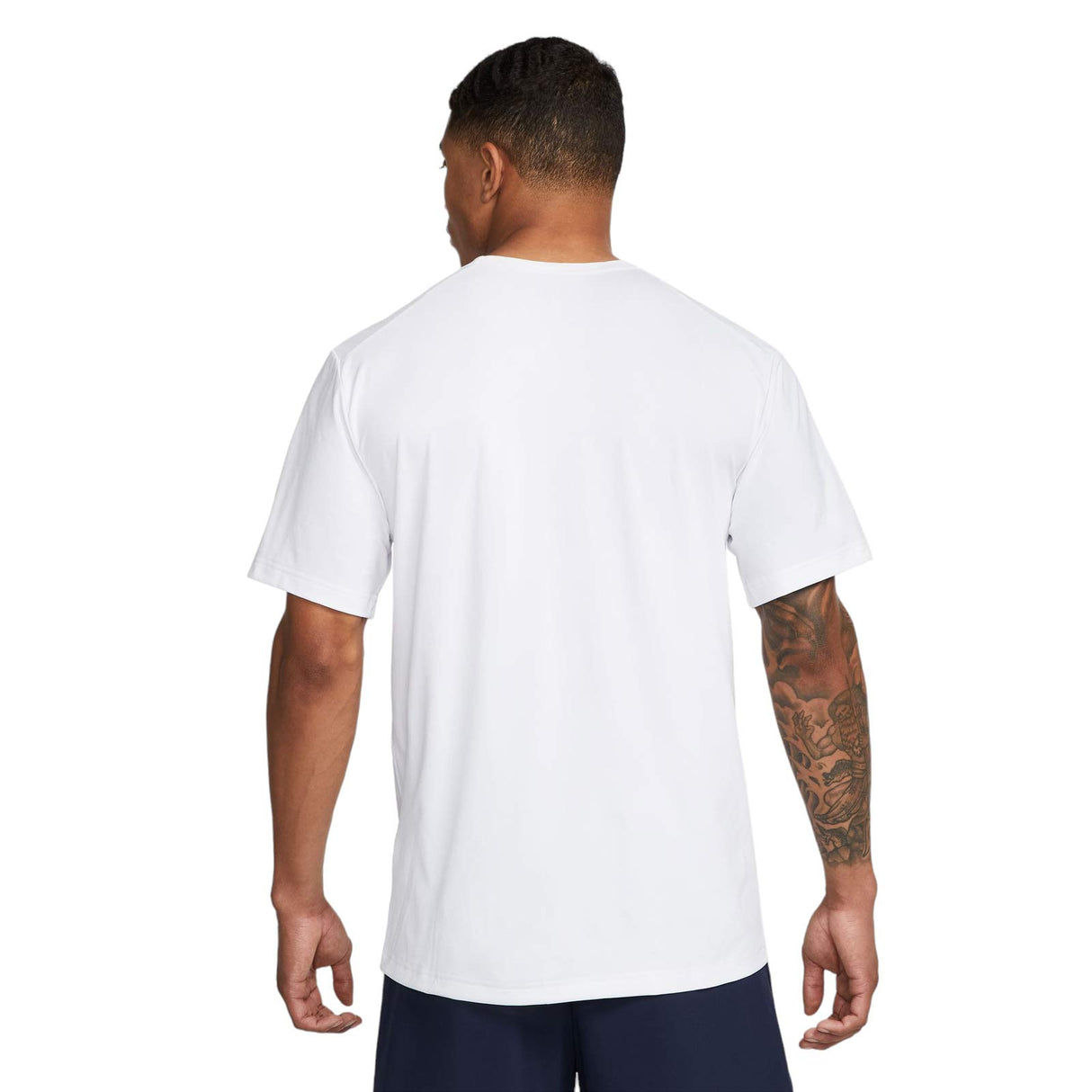NIKE MENS DF UV HYVERSE SS WHITE