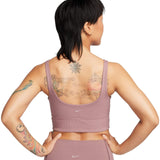 Nike Wmns Alate Solo Rib Bra Brown