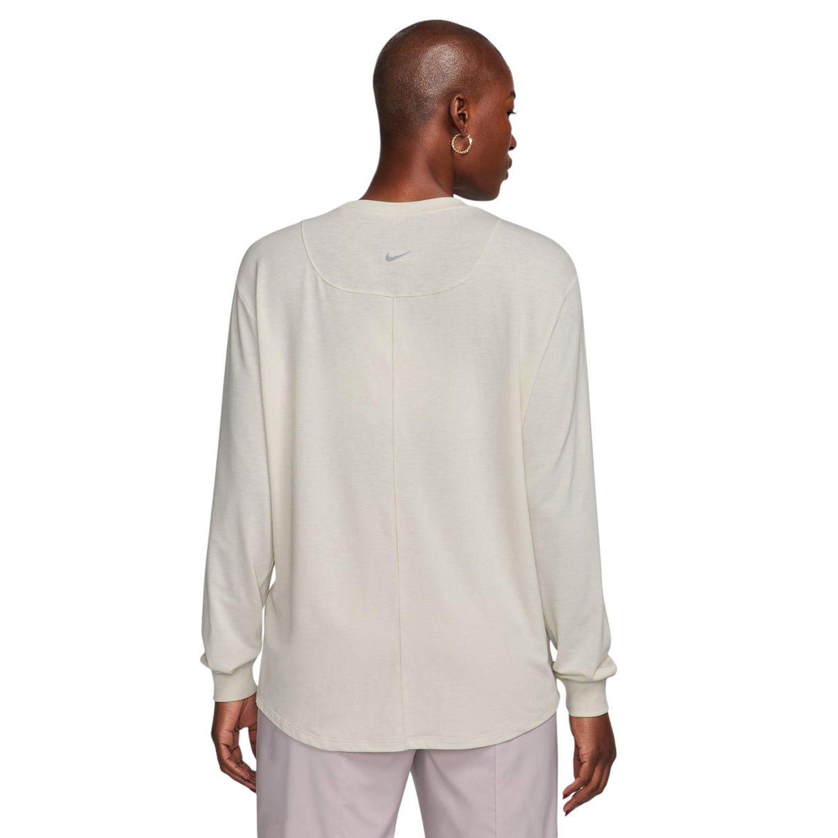 Nike Wmns One Relaxed DF LS Top Brown
