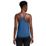 Nike Wmns One Classic DF Stripy Tank Blu