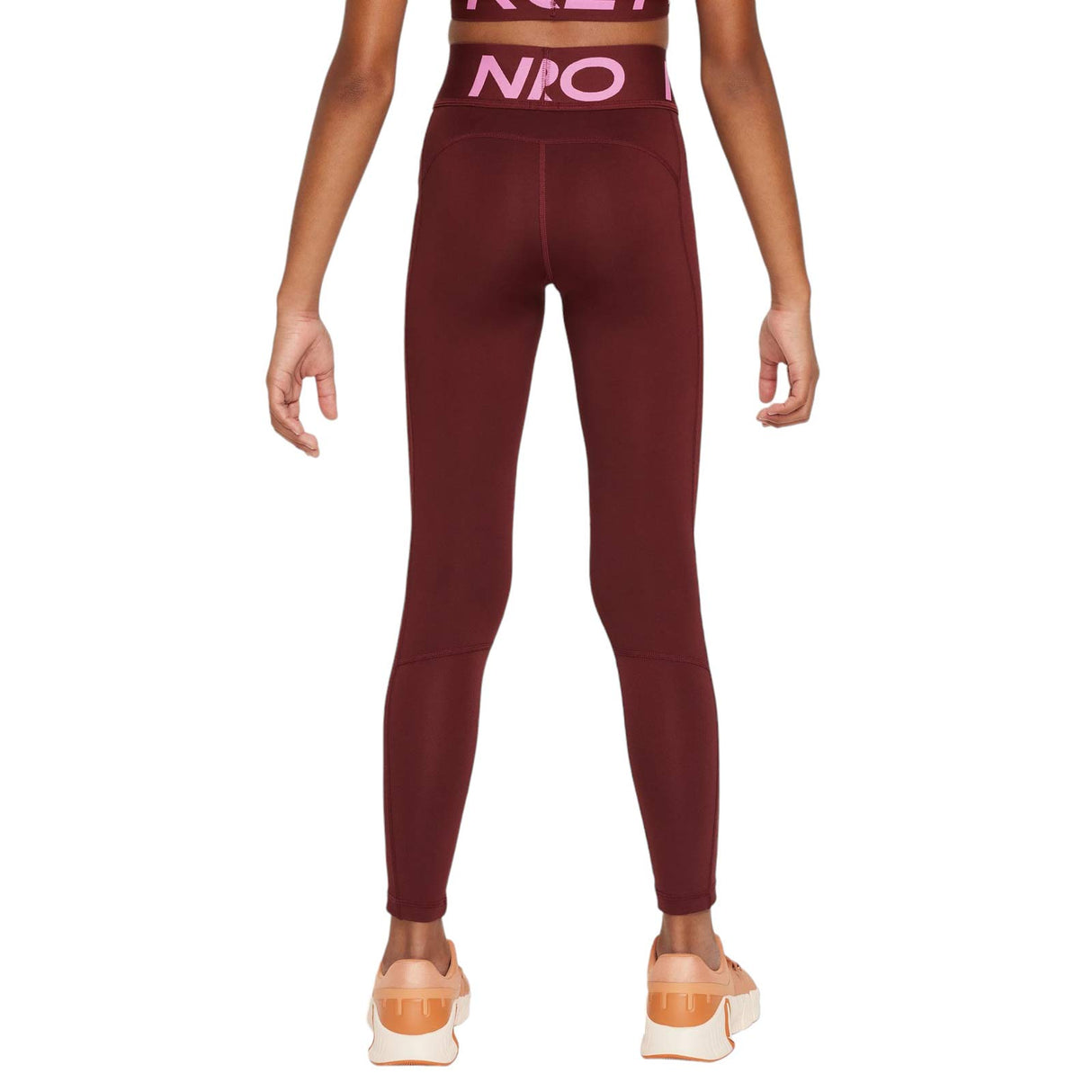 NIKE GIRLS DF TIGHT SE+ RED
