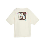 Puma Wmns Animal Remix Boyfriend Tee Brn