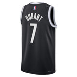 NIKE Nets Durant Icon Kids Jersey Black