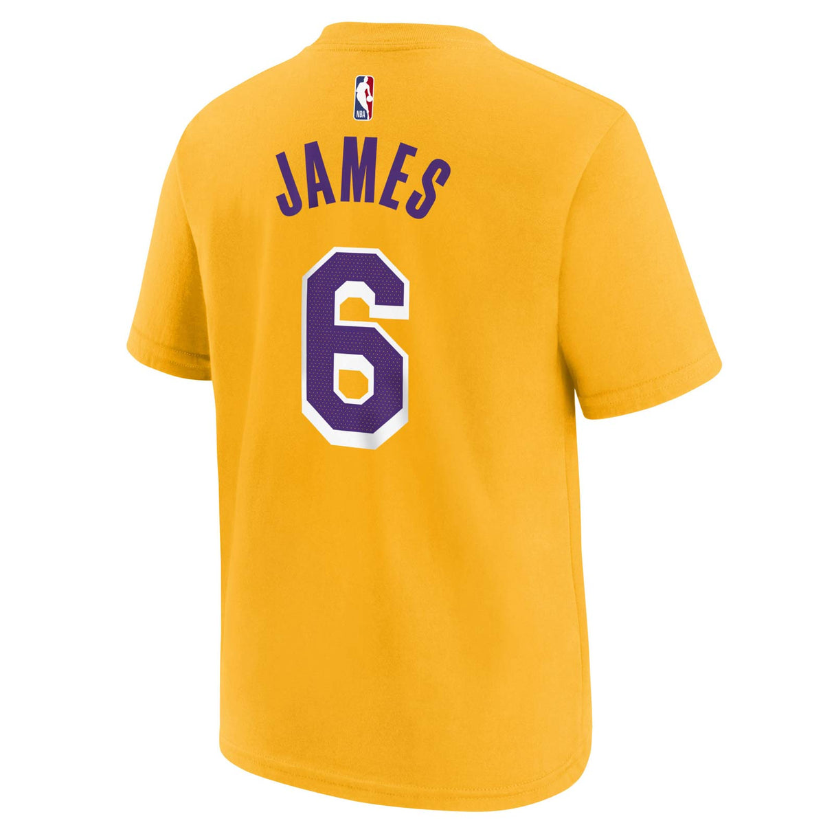 NIKE Lakers LeBron Icon Kids Tee Yellow
