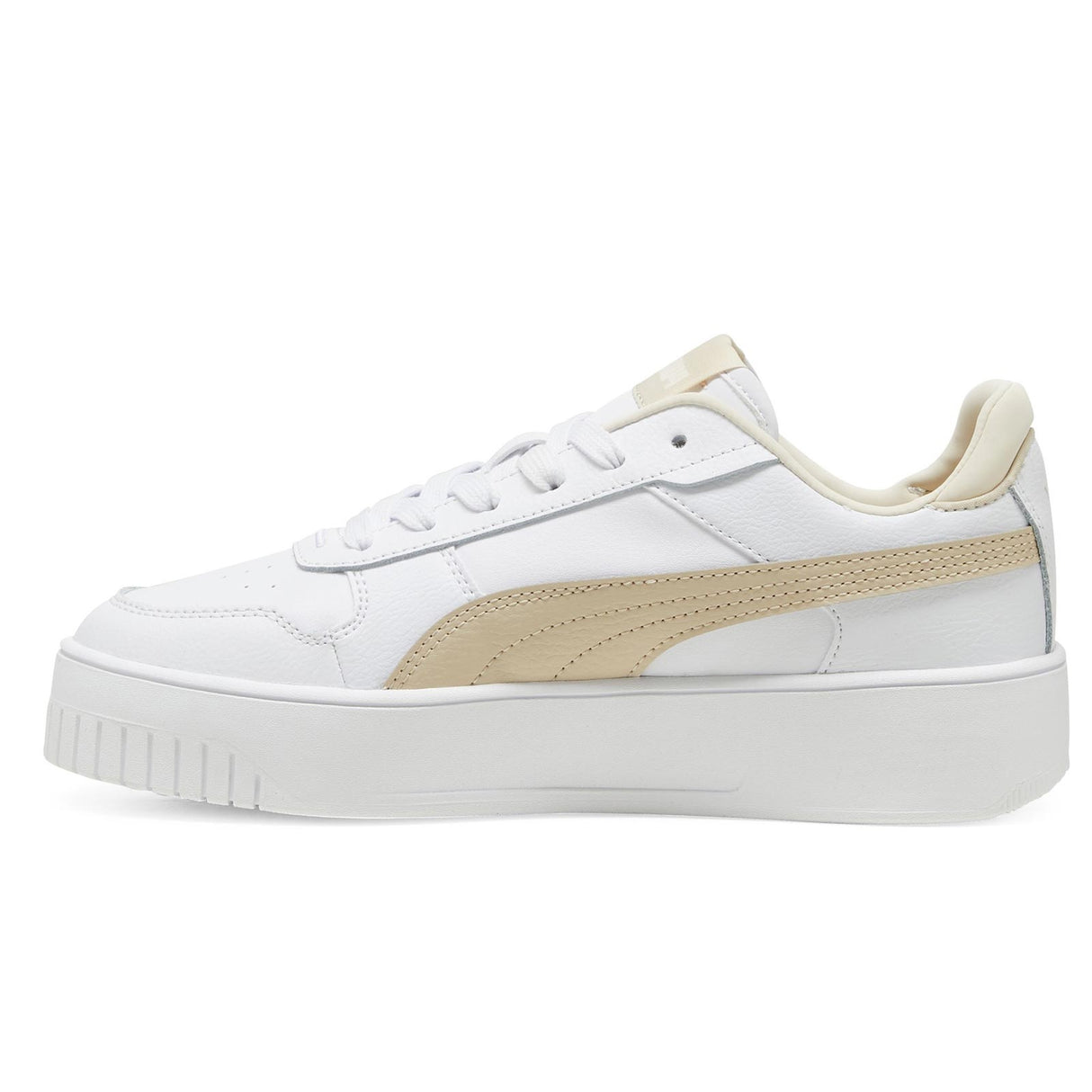Puma Carina Street Womens White/Beige
