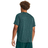 UA Mens Tech Textured SS Green