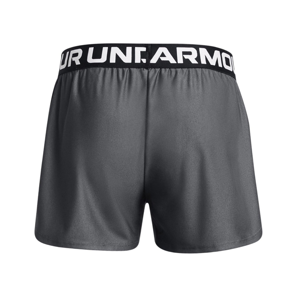 UA Girls Play Up Solid Shorts Green