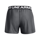 UA Girls Play Up Solid Shorts Green