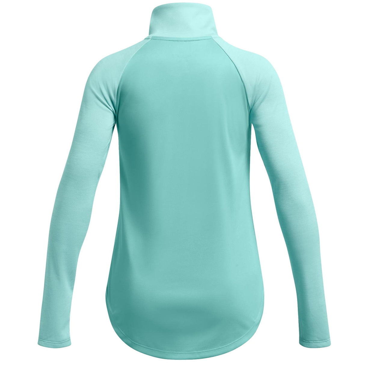 UA Girls Tech Graphic Half Zip Green