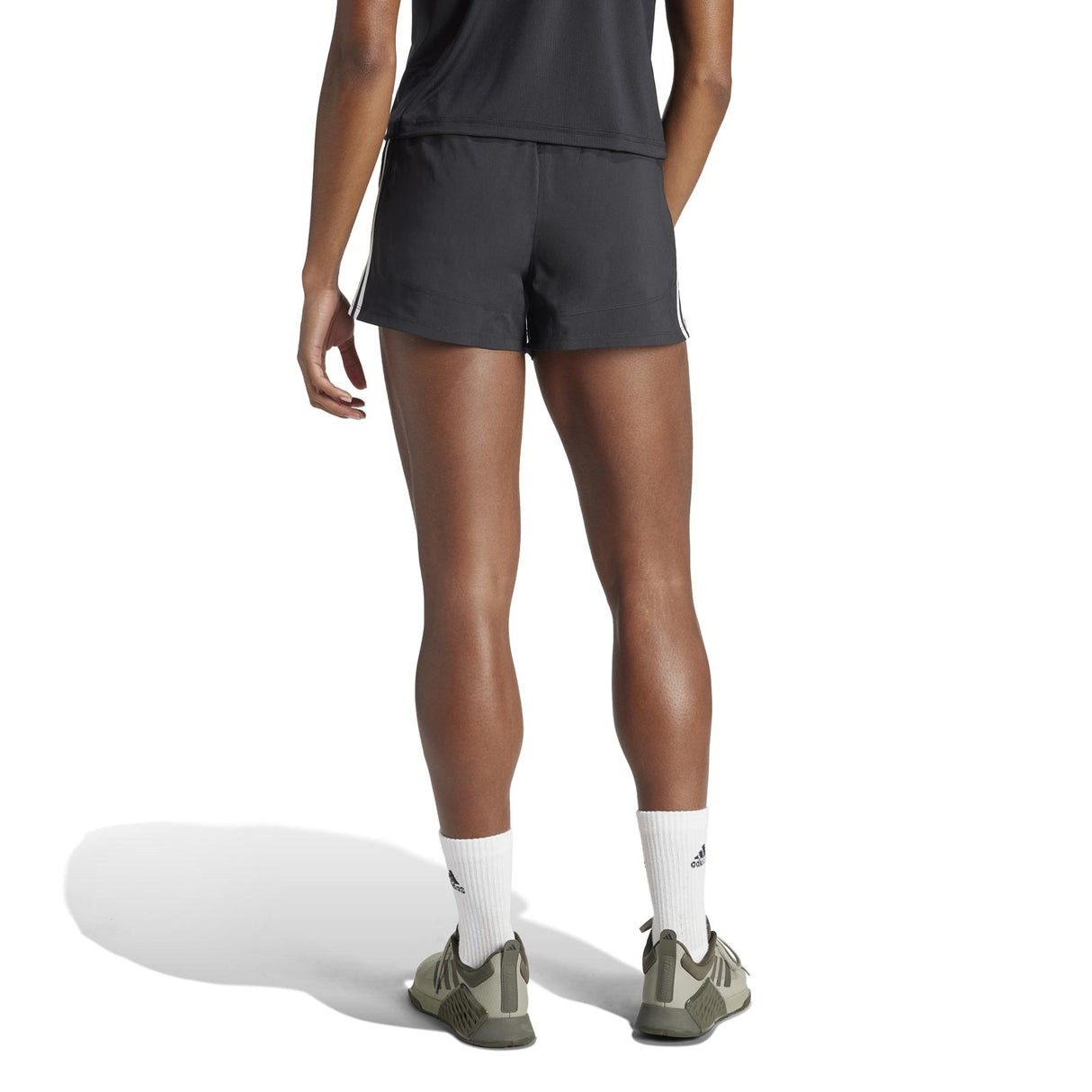 adidas Womens Pacer Wvn 3in Short Black