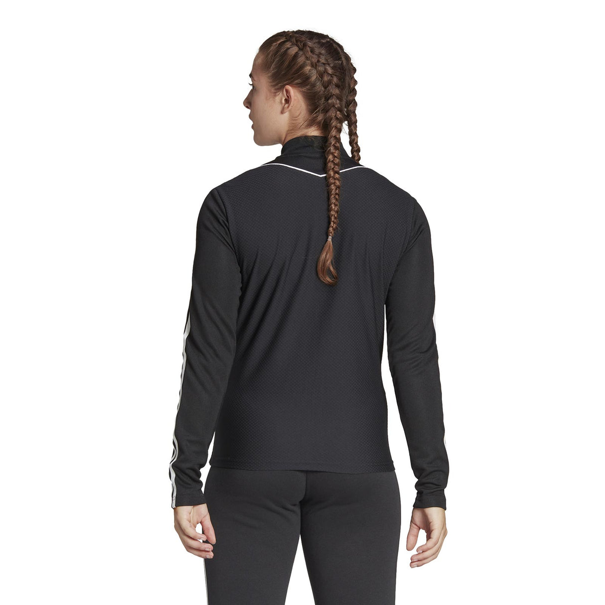 adidas Womens Tiro23L FZ Top Black